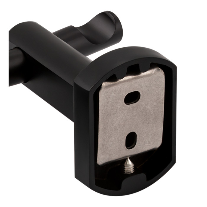 Гачок Qtap Liberty подвійний QTLIBBLM1154 Black (QTLIBBLM1154)