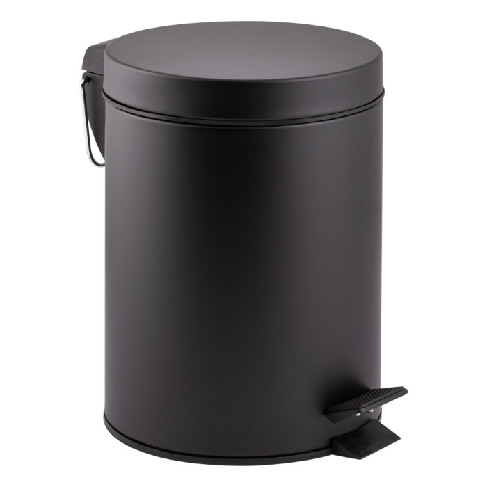 Мусорное ведро Qtap Liberty 5 л QTLIBBLM1149 Black (QTLIBBLM1149)