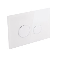 Набір інсталяція 4 в 1 Qtap Nest ST з круглою панеллю змиву QT0133M425V1164GW (QT0133M425V1164GW)