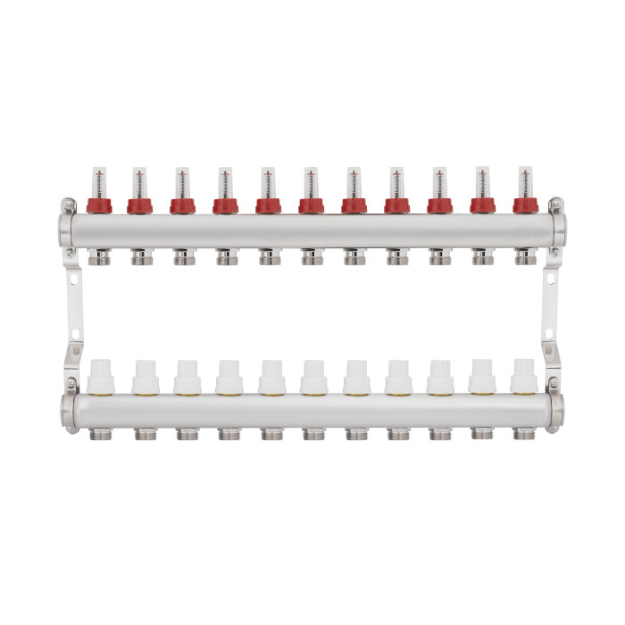 Колектор з витратомірами SD Plus 1" 11 виходів SD00411 (SD00411)