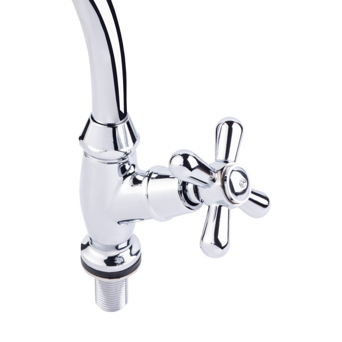 Монокран для кухні Lidz Dominox 269F LDDOM269FCRM35533 Chrome (LDDOM269FCRM35533)