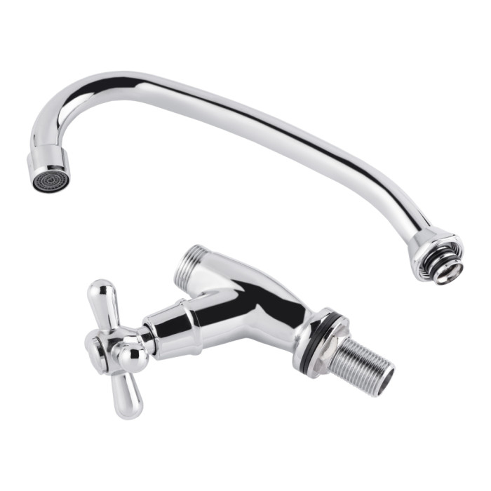 Монокран для кухні Lidz Dominox 269F LDDOM269FCRM35533 Chrome (LDDOM269FCRM35533)