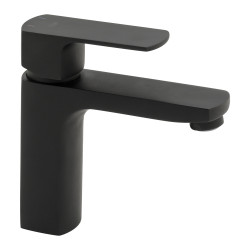Змішувач для раковини Qtap Lipno QTLIPNO1023101CB Black Matt (QTLIPNO1023101CB)