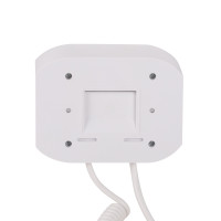 Фен із тримачем Qtap Pohodli 1200 Вт QTF1200ROP White (Pobut) (QTF1200ROP)