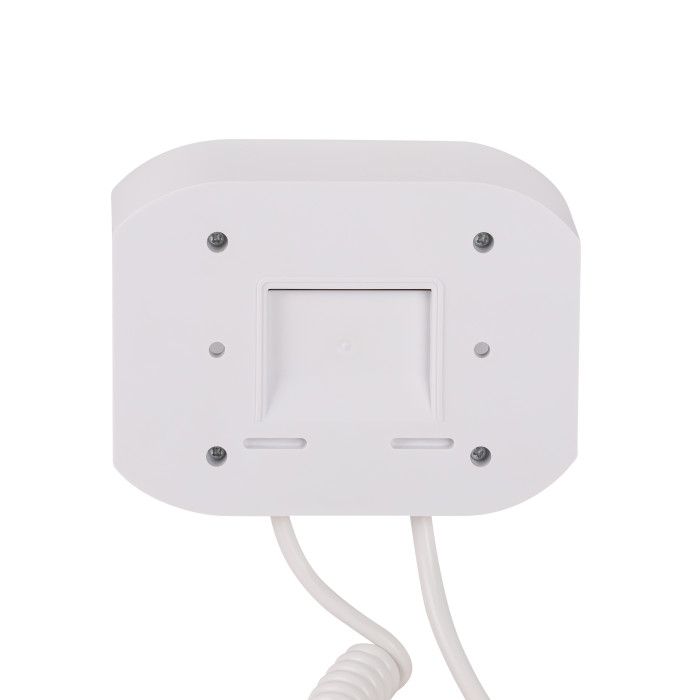 Фен із тримачем Qtap Pohodli 1200 Вт QTF1200ROP White (Pobut) (QTF1200ROP)
