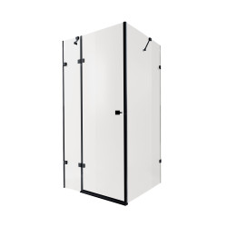 Душова кабіна Qtap Capricorn BLA10128RC6 120x80 см, скло Clear 6 мм, покриття CalcLess без піддона (CAPBLA10128RC6)