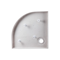 Душовий піддон Qtap Robin 308812C 80x80x12 см + сифон (ROBIN308812C)