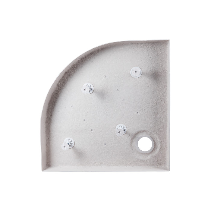 Душовий піддон Qtap Robin 308812C 80x80x12 см + сифон (ROBIN308812C)