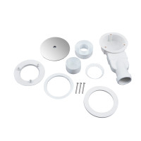 Душовий піддон Qtap Robin 308812C 80x80x12 см + сифон (ROBIN308812C)