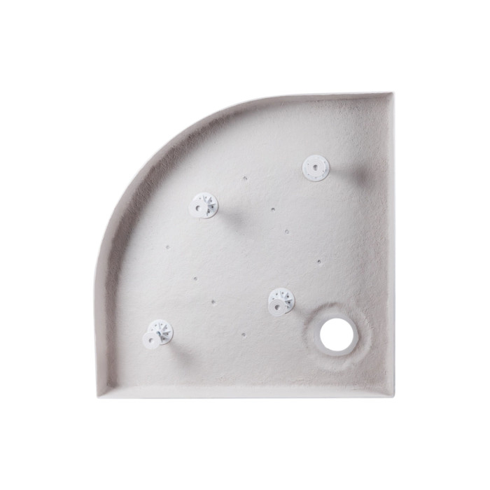 Душовий піддон Qtap Robin 308812C 80x80x12 см + сифон (ROBIN308812C)