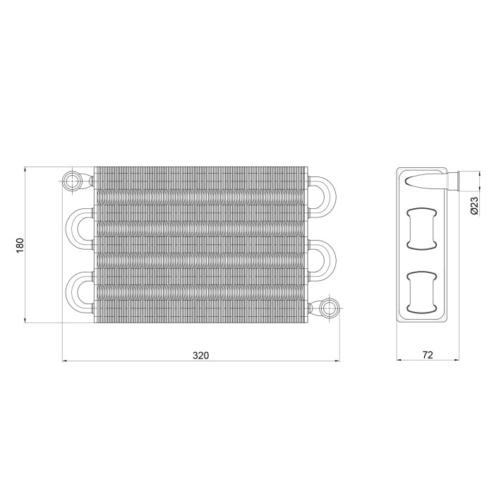 Первичный теплообменник Thermo Alliance (65106297) (65106297)