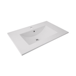 Раковина Qtap Albatross 720x460x180 White без донного клапана QT01113070CW (QT01113070CW1)
