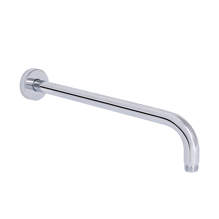 Кронштейн для верхнього душу Qtap Trubice 400 мм округлий QTTRU120CRM45926 Chrome (QTTRU120CRM45926)
