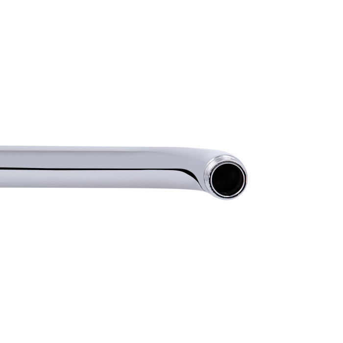 Кронштейн для верхнього душу Qtap Trubice 400 мм округлий QTTRU120CRM45926 Chrome (QTTRU120CRM45926)