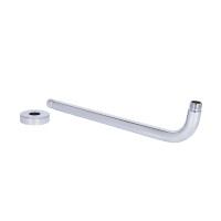 Кронштейн для верхнього душу Qtap Trubice 400 мм округлий QTTRU120CRM45926 Chrome (QTTRU120CRM45926)