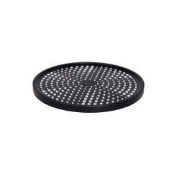 Лійка для верхнього душу Qtap Hlavova D 250 мм округла QTHLA107BLM45949 Black Matt (QTHLA107BLM45949)