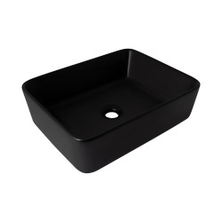 Раковина-чаша Qtap Tern 480х370х135 Matt black QT176069MB (QT176069MB)