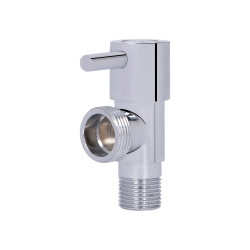 Кран кутовий Thermo Alliance Standart (ручка паличка) з керам.буксою 1/2"Н х 3/4"Н SF343W1520 (SF343W1520)