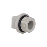 Заглушка PPR Thermo Alliance з різьбою 20х1/2" ЗР (DSD101)