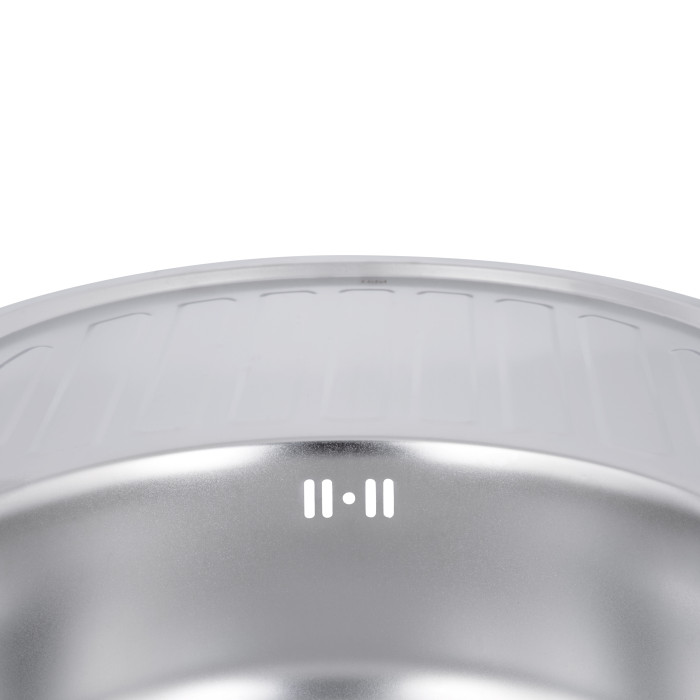 Кухонна мийка Brinex 7750 0,8 мм Satin (BRIN7750SAT08) (BRIN7750SAT08)