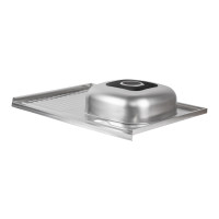 Кухонна мийка Brinex 6080-R 0,6 мм Satin (BRIN6080RSAT06) (BRIN6080RSAT06)