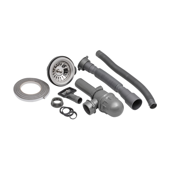 Кухонна мийка Brinex 6080-R 0,6 мм Satin (BRIN6080RSAT06) (BRIN6080RSAT06)
