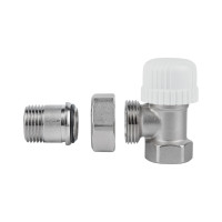 Кран радіаторний Icma 1/2" 30х1,5 кутовий №778 (82778AD06)