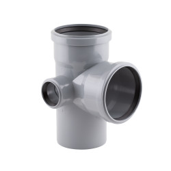 Хрестовина каналізаційна TA Sewage 110х110х110х50, 90° (ліва) (CZ110001)