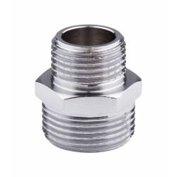Ніпель редукційний SD Forte 3/4"х1/2" хром SF359H2015 (SF359H2015)