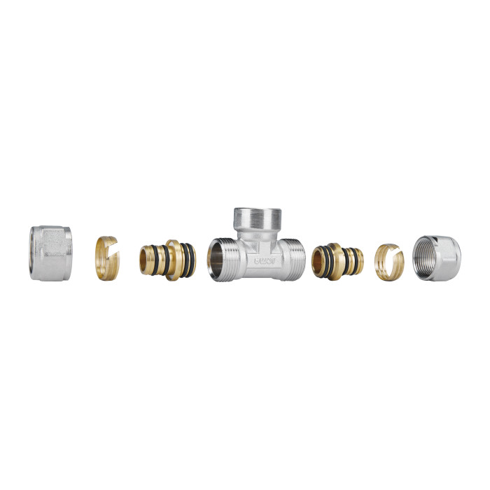 Трійник обжимний Icma 20х1/2"х20 ВР №548 (81548RDBQ06)