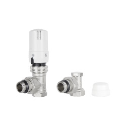 Комплект термостатичний SD Plus 1/2" для радіатора кутовий SD352W15 (SD352W15)