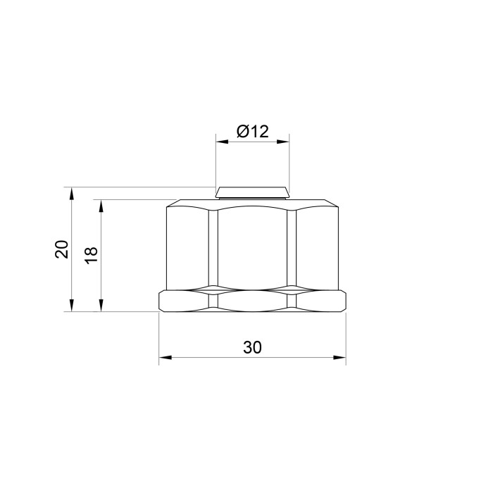 Євроконус SD Plus 3/4''В 16 х 2,0 мм SD346 (SD346)