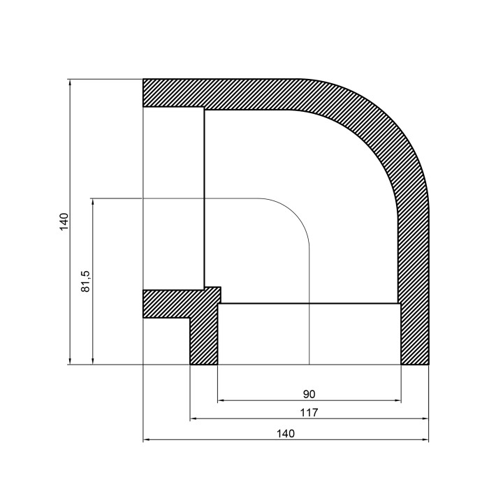 Уголок PPR Thermo Alliance 90, 90° (DSE008)