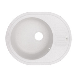 Кухонна мийка Lidz 620x500/200 WHI-01 (LIDZWHI01615500200) (LIDZWHI01620500200)