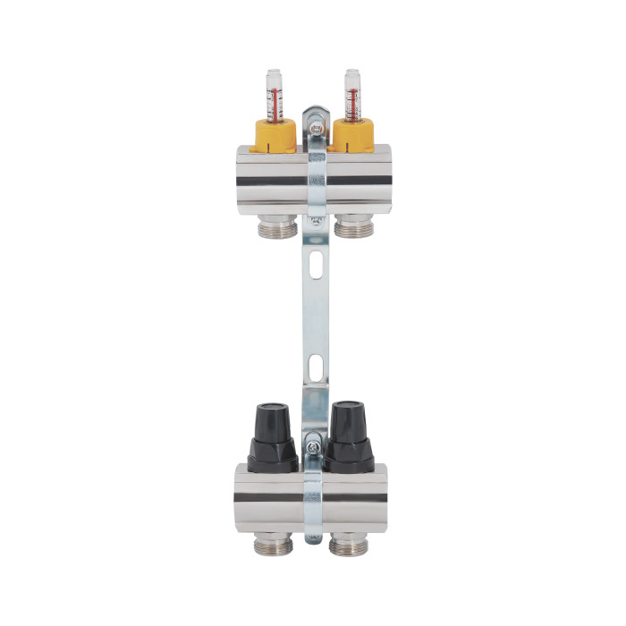 Колектор з витратомірами SD Forte 1" 2 виходи SF001W2 (SF001W2)