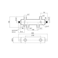 Гідрострілка Thermo Alliance Forte 1" 50 кВт SF29350 (SF29350)