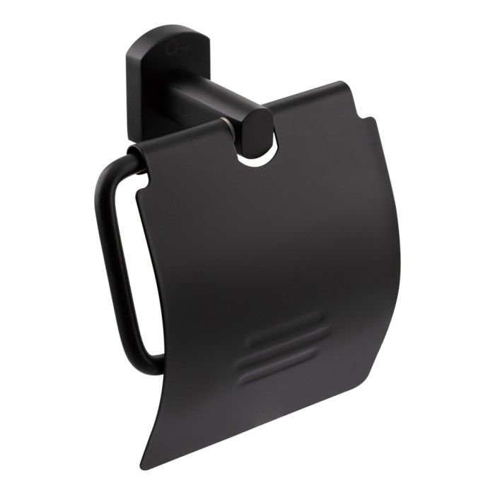 Тримач для туалетного паперу Qtap Liberty QTLIBBLM1151 Black (QTLIBBLM1151)