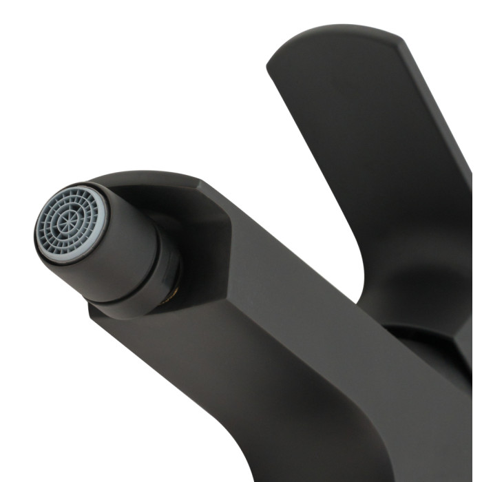 Змішувач для биде Qtap Lipno QTLIPNO2023101CB Black Matt (QTLIPNO2023101CB)