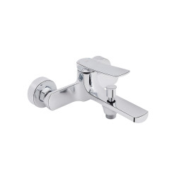 Змішувач для ванни Qtap Slavonice QTSLV3042103DC Chrome (QTSLV3042103DC)