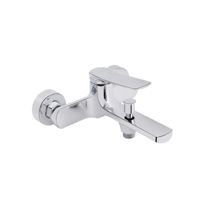 Змішувач для ванни Qtap Slavonice QTSLV3042103DC Chrome (QTSLV3042103DC)
