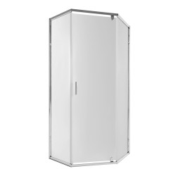 Душова кабіна Qtap Scorpio CRM10115-AC6 100x100 см, скло Clear 6 мм, покриття CalcLess, без піддона (SCOCRM10115AC6)