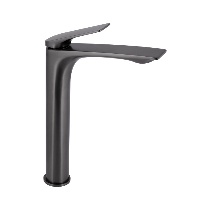 Змішувач для раковини Qtap Vlasta New високий QTVLA269GMB45653 Gunmetal Black PVD (QTVLA269GMB45653)