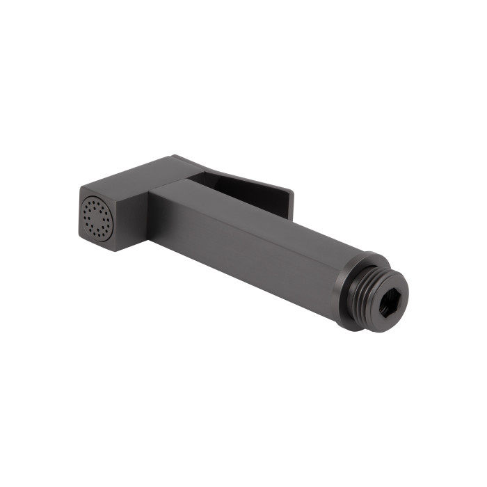 Змішувач для раковини Qtap Gemini (з гігієнічним душем) QTGEM272GMB45692 Gunmetal Black PVD (QTGEM272GMB45692)