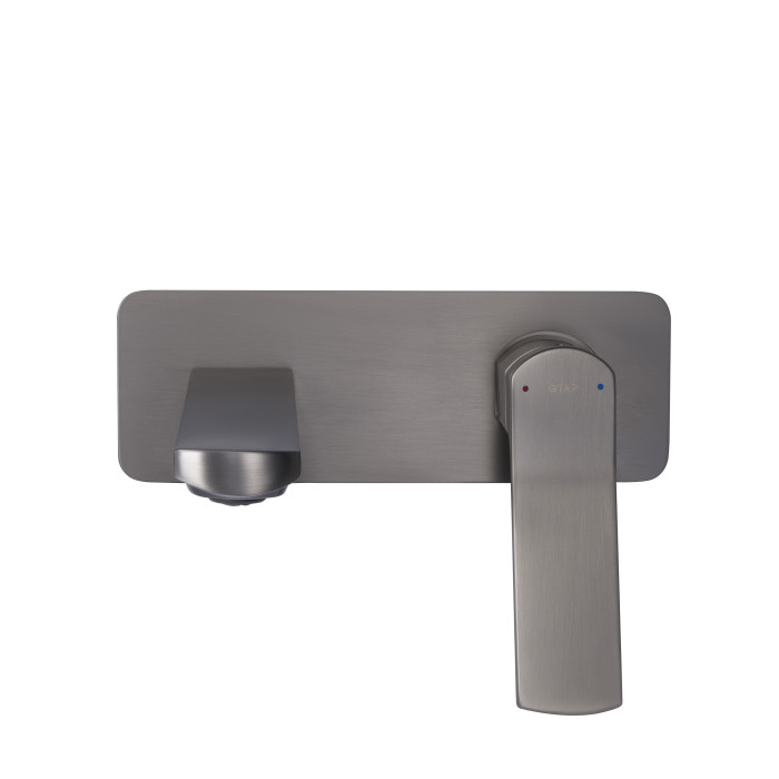 Змішувач для раковини Qtap Slavonice прихованого монтажу QTSLA273GMB45920 Gunmetal Black PVD (QTSLA273GMB45920)