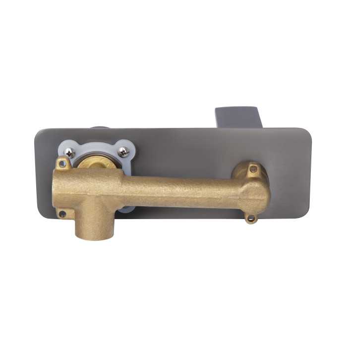 Змішувач для раковини Qtap Slavonice прихованого монтажу QTSLA273GMB45920 Gunmetal Black PVD (QTSLA273GMB45920)