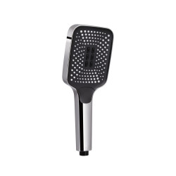 Лійка для ручного душу Qtap Rucni 140x110 мм прямокутна QTRUC125CRM45954 Chrome (QTRUC125CRM45954)