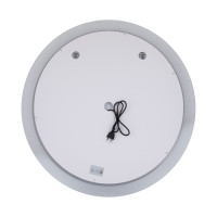 Дзеркало Qtap Taurus R800 з LED-підсвічуванням Touch, з антизапотіванням, з димером, рег. темп. кольору (3000-6500K) QT2478R807 (QT2478R807)