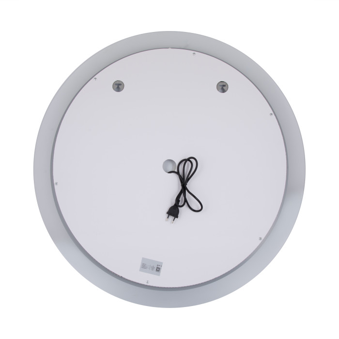 Дзеркало Qtap Taurus R800 з LED-підсвічуванням Touch, з антизапотіванням, з димером, рег. темп. кольору (3000-6500K) QT2478R807 (QT2478R807)