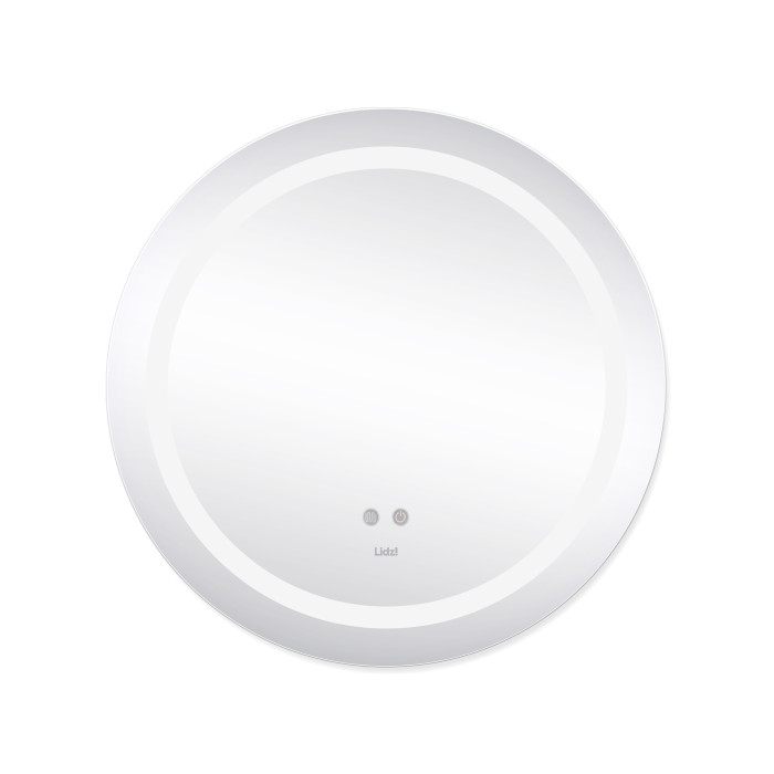 Дзеркало Lidz Aria R600 з LED-підсвічуванням Touch, з антизапотіванням, з димером, рег. яскравості LD78LR600 (LD78LR600)