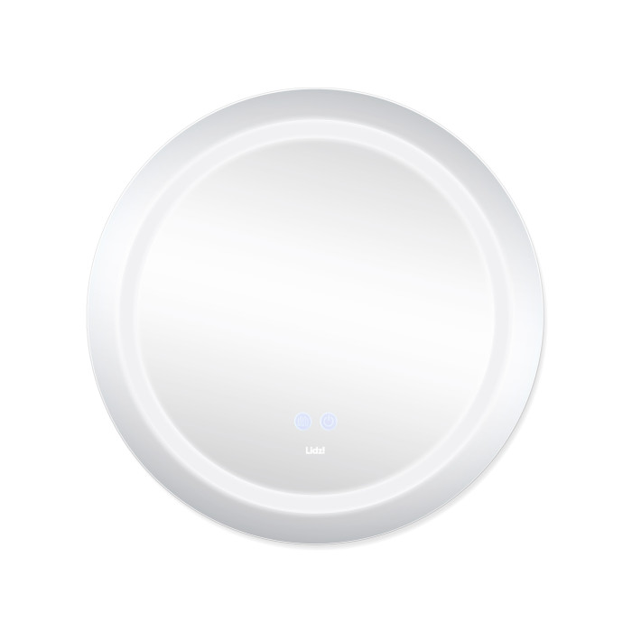 Дзеркало Lidz Aria R600 з LED-підсвічуванням Touch, з антизапотіванням, з димером, рег. яскравості LD78LR600 (LD78LR600)
